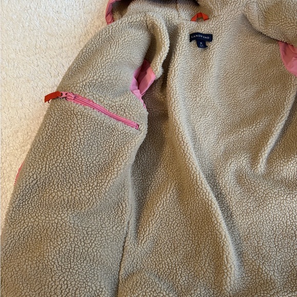 Pink Lands End Winter Coat - Picture 6 of 7